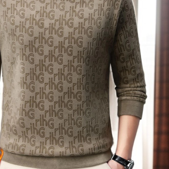 따뜻한 기모 원단 남성 상의