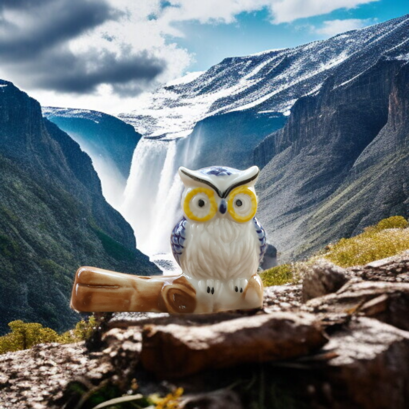 かわいいセラミック香炉のディテール写真