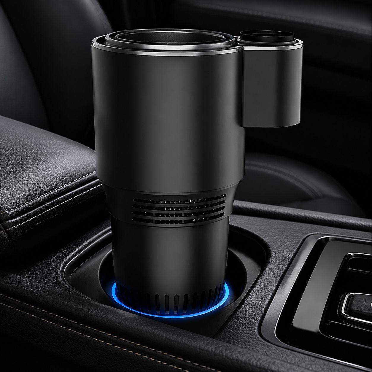 Portable Car Hot & Cold Cup, Mini Beverage Cooler Warmer for Export