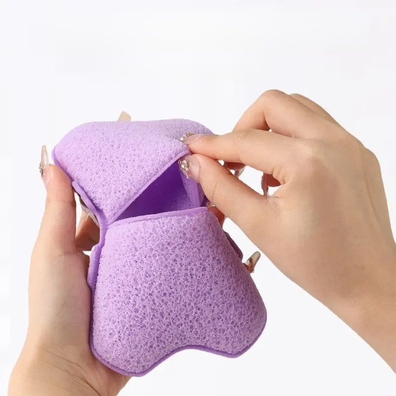 Double Ribbon Bath Soap Sponge