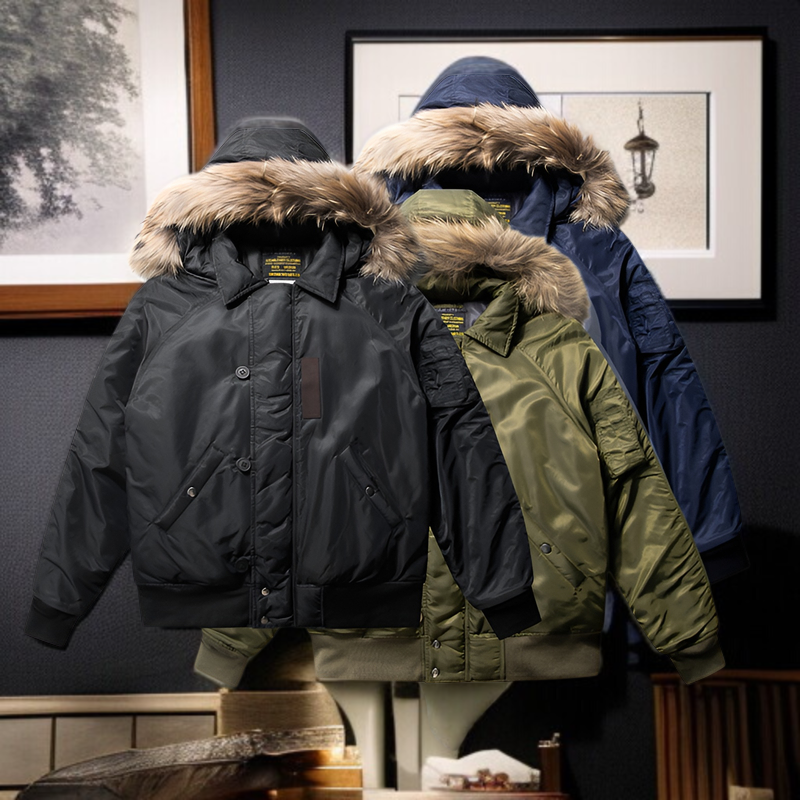 冬用綿入りアウターの防寒性能