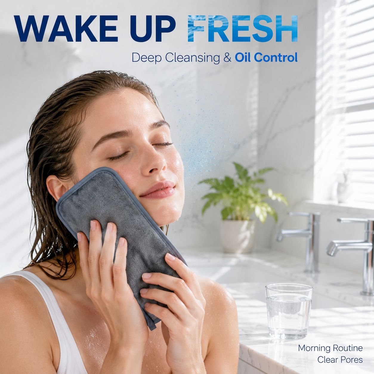 Flannel Facial Cleansing Beauty Towel