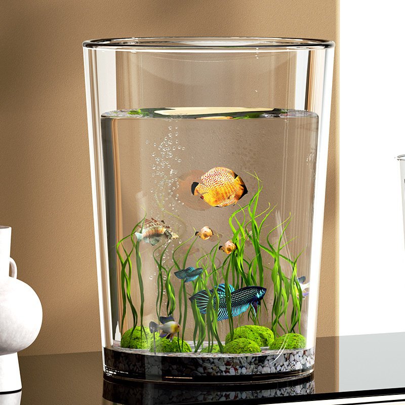 Round ecological fish tank
