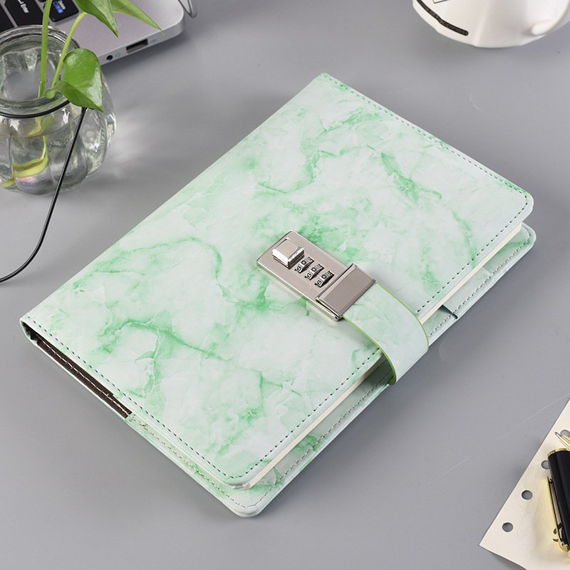 Marble Pattern Encrypted Diary