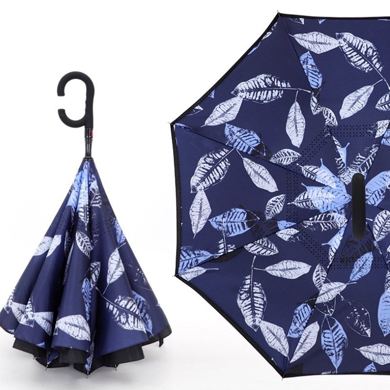 Windproof Double Person Automatic Reverse Umbrella for Men and Women