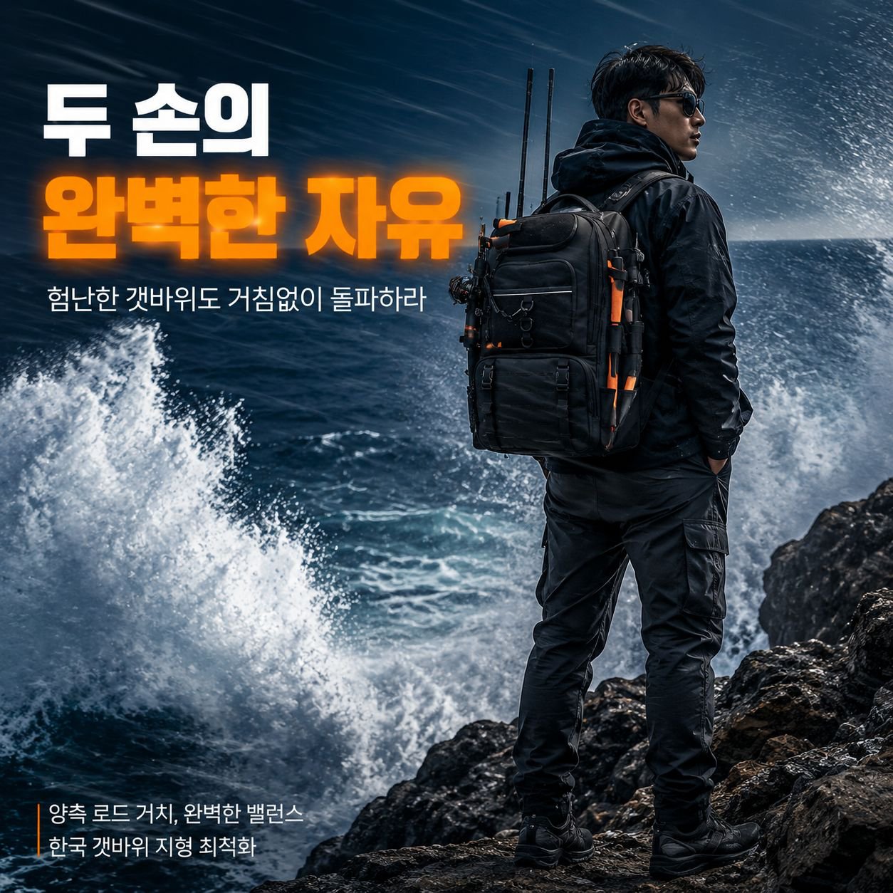 신상 다기능 접이식 대용량 낚시 백팩