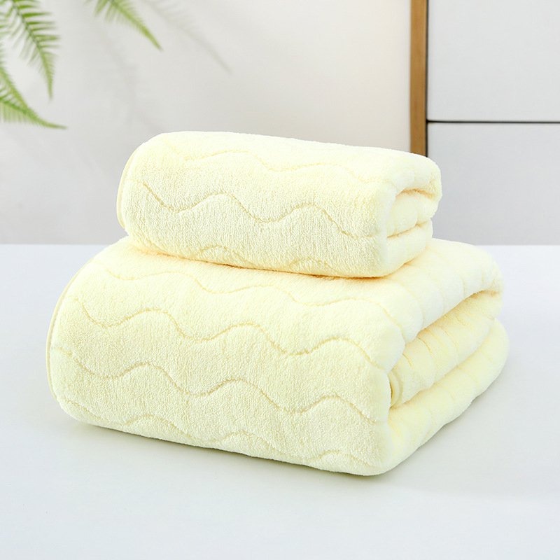 High-Quality Coral Absorbent Towel