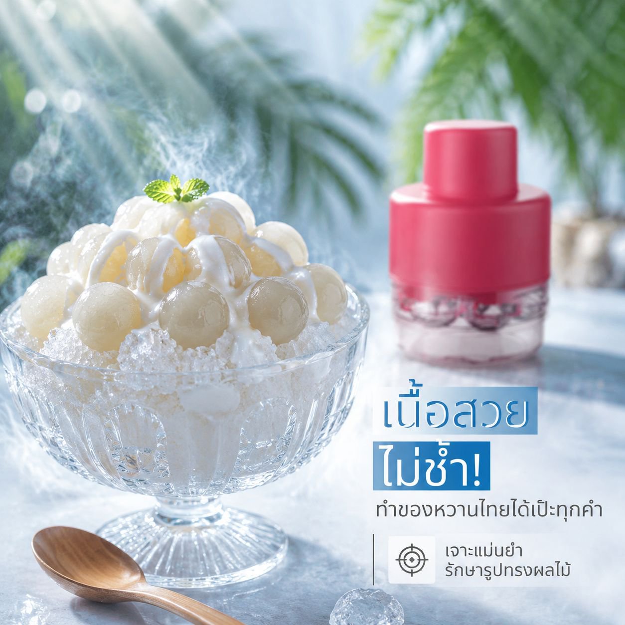 เครื่องกดเอาเมล็ดอเนกประสงค์ สำหรับเชอร์รี่ เชอรี่จีน และพุทรา