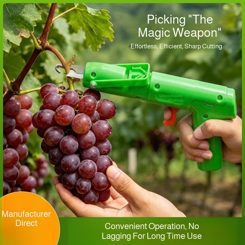 Tijeras de poda y recolección de alta eficiencia para jardinería, aptas para pimientos