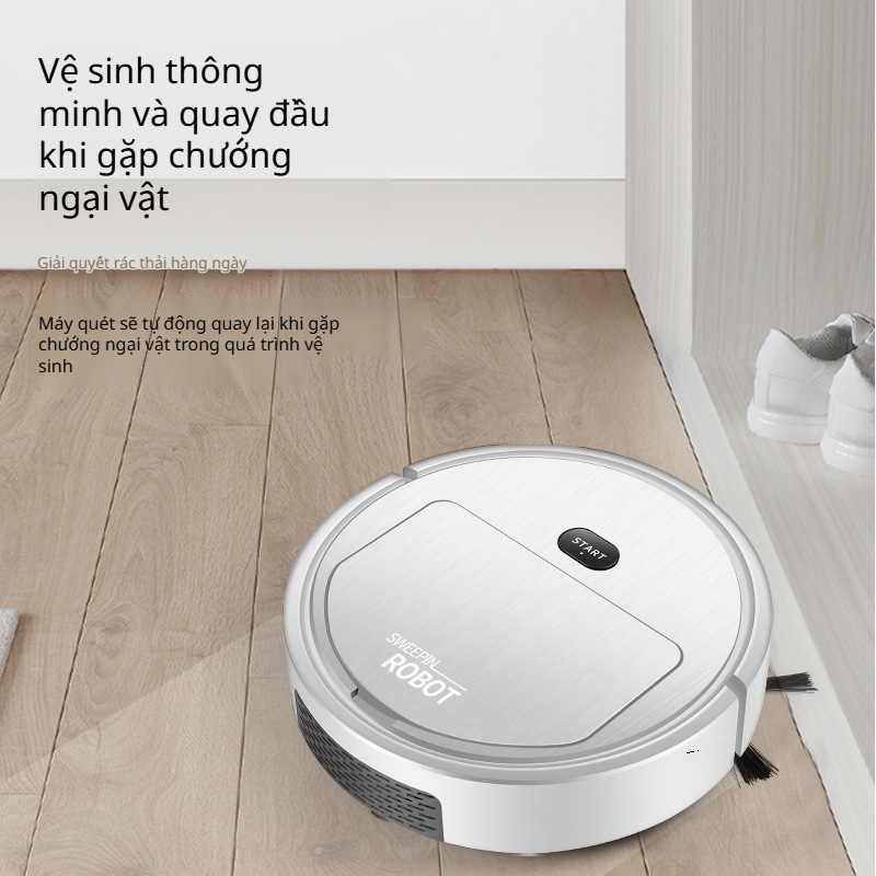Robot Quét Nhà Đa Năng Robot Quét Nhà Hoàn Toàn Tự Động Thông Minh Nhỏ