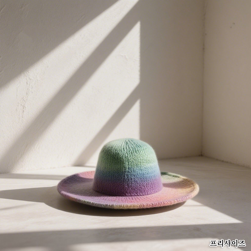 3개입 그라데이션 모자 다양한 색상