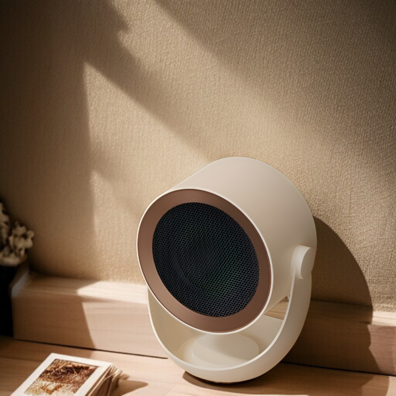静音機能付きデスクトップヒーター