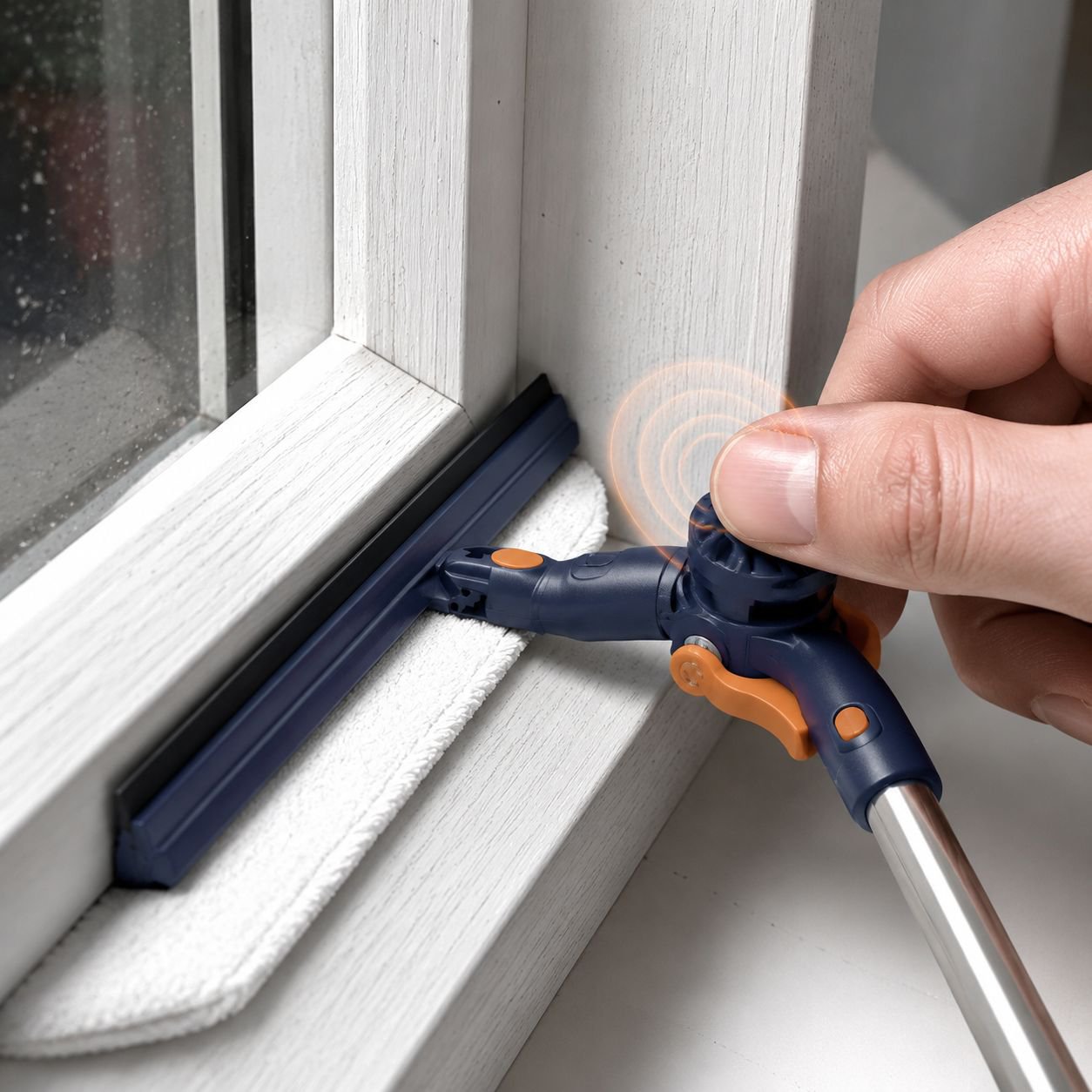 Multifunctional Telescopic Window Cleaning Brush