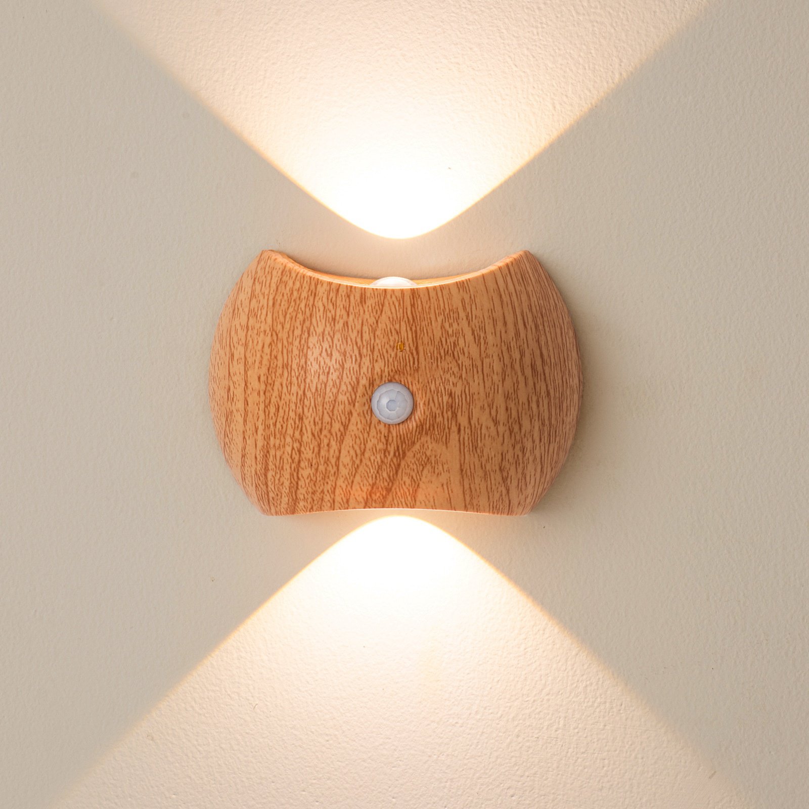 穴あけ不要のミニウォールランプ