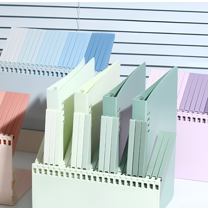 컬러 그라데이션 피아노 키 조립식 다용도 북엔드 독서대