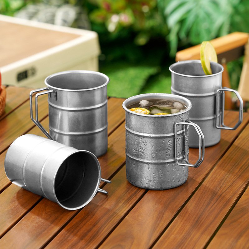 摺疊水杯隨身咖啡杯露營飲水專用