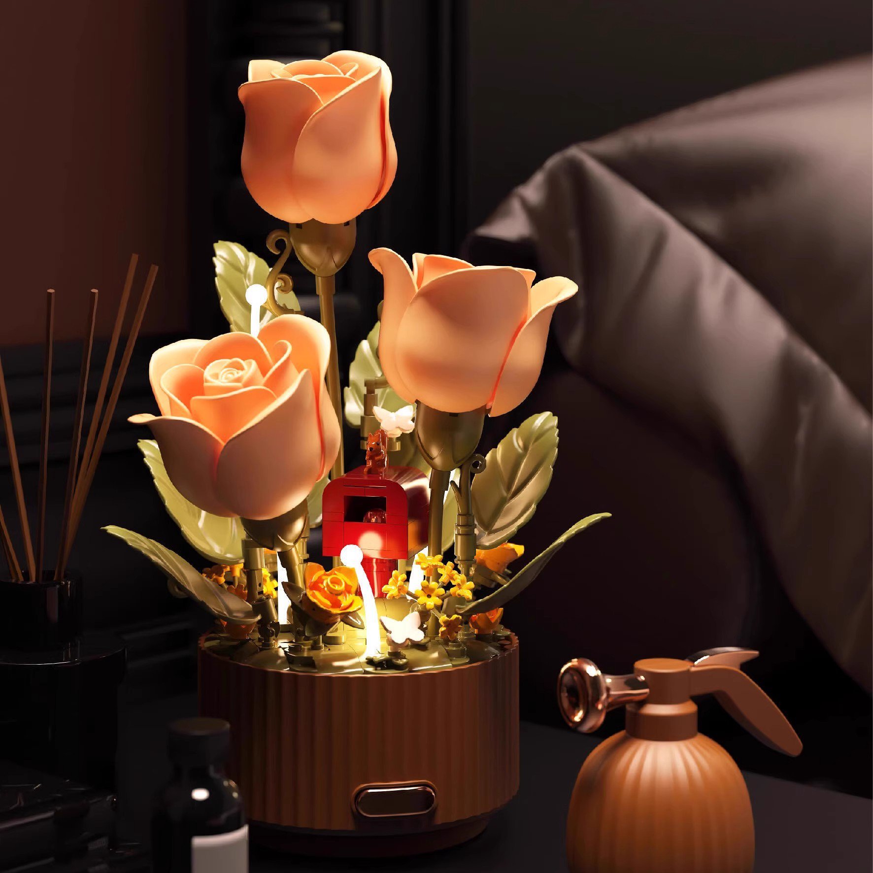 电动玫瑰花束