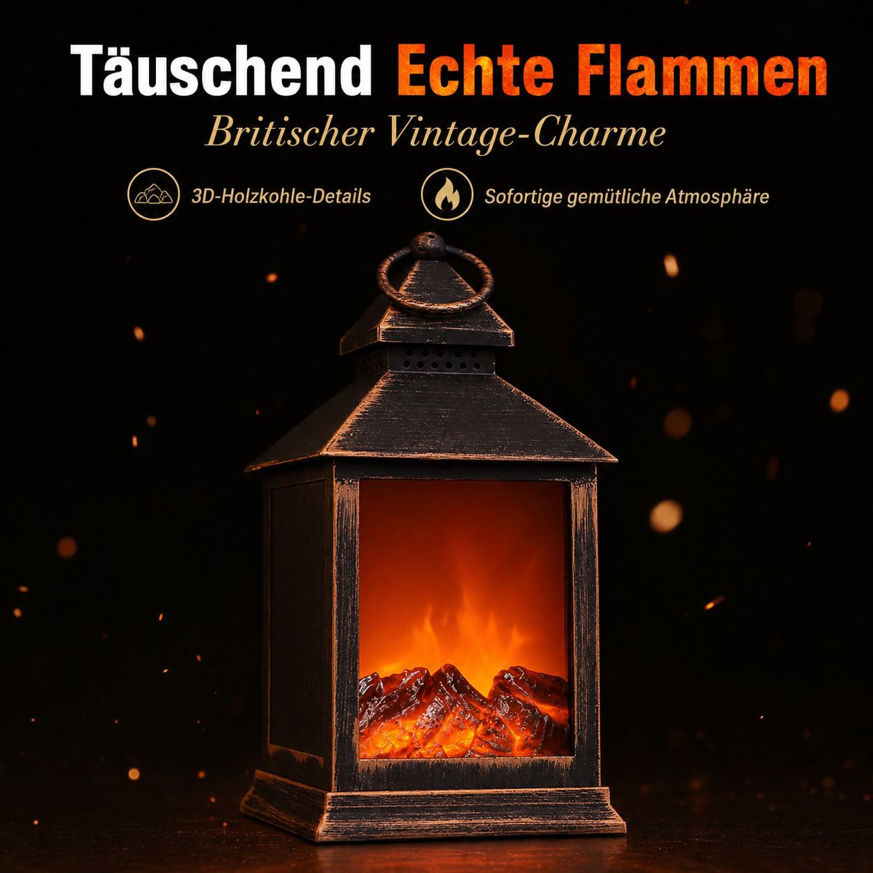 Kamin-Stimmungslicht Camping Wohnkultur Geburtstags- und Geschäftsgeschenk