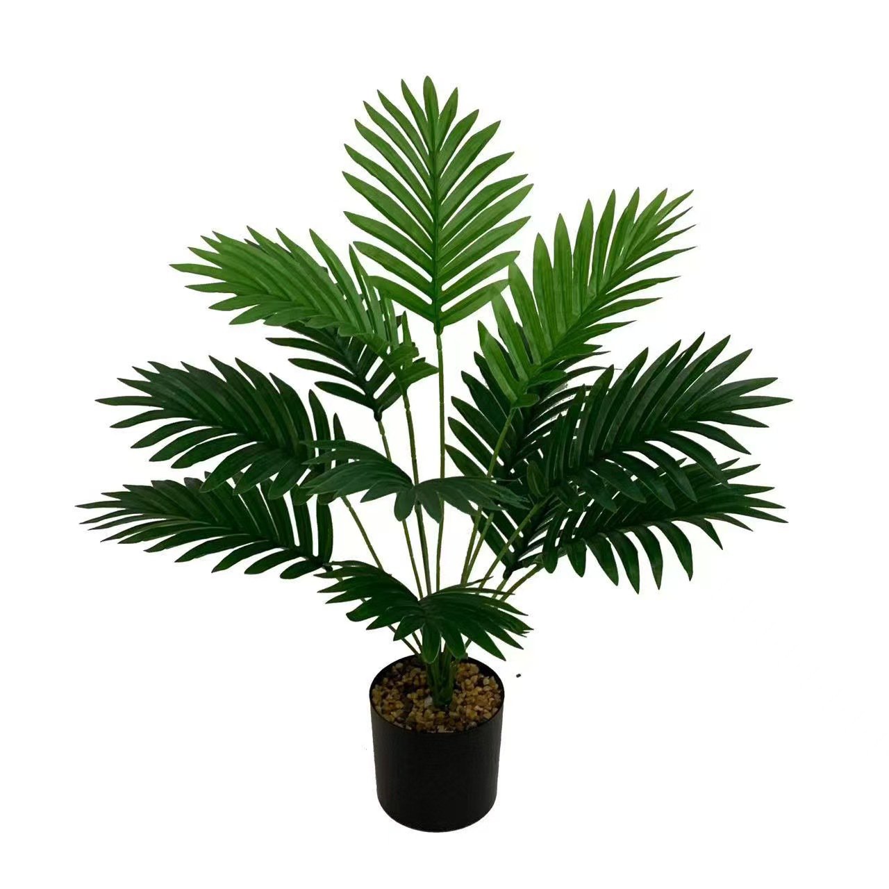 Green plants, potted plants, living room decoration, fake trees, scattered sunflowers