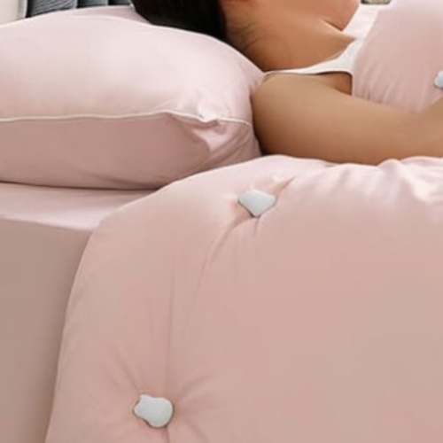 Bezestopý zapínání na prošívanou deku