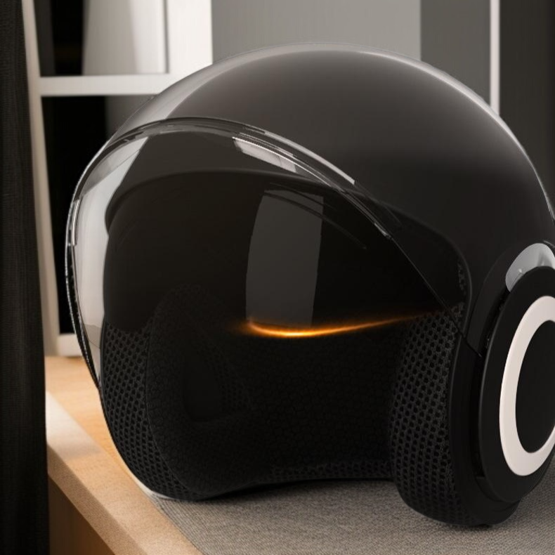 전동 헬멧의 보온 기능 설명