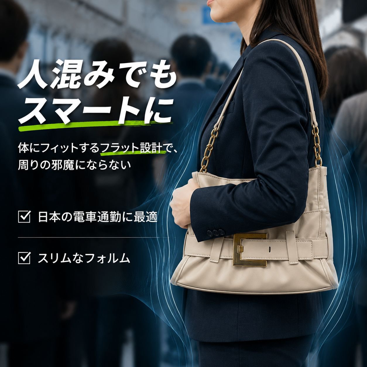 2025新作レディース万能プリーツバッグ 個性的な通勤ワンショルダーバッグ