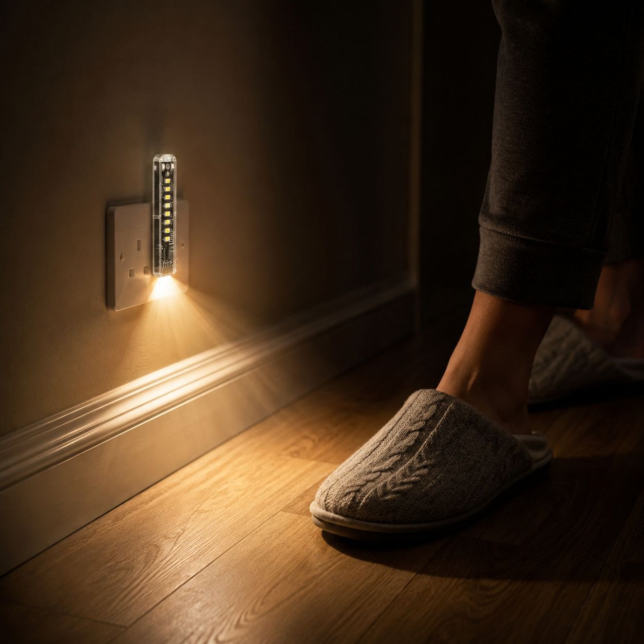 Smart Voice Control Night Light Air Conditioning Companion