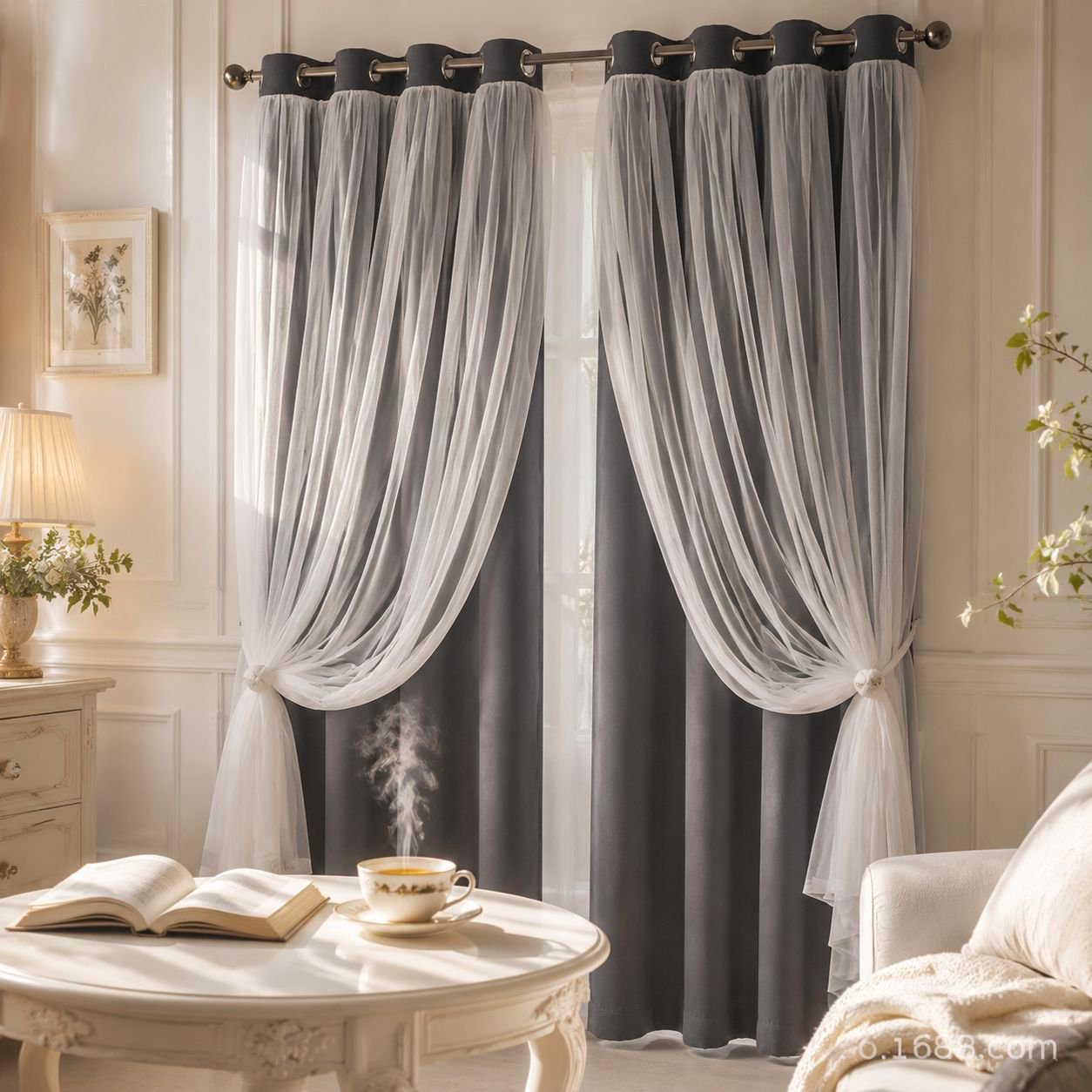 Double Layer Blackout Curtain