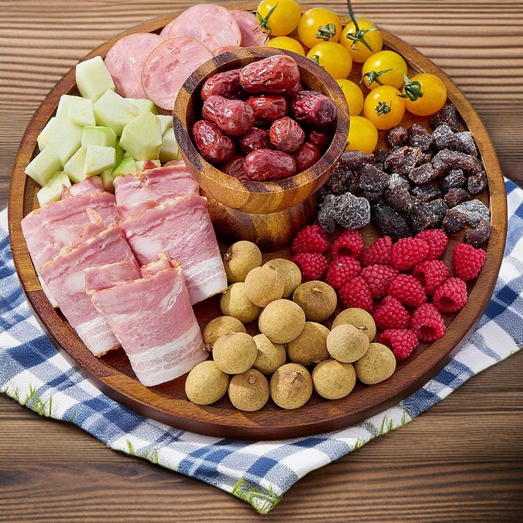 실목 원형 케이크 베이스