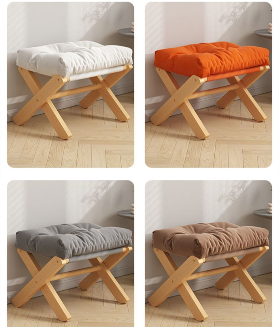 門口換鞋凳矮凳軟墊