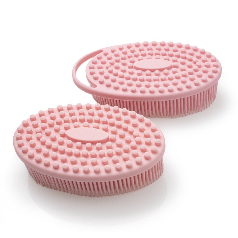 Infant Soft Bristle Silicone Sensory Bath Brush