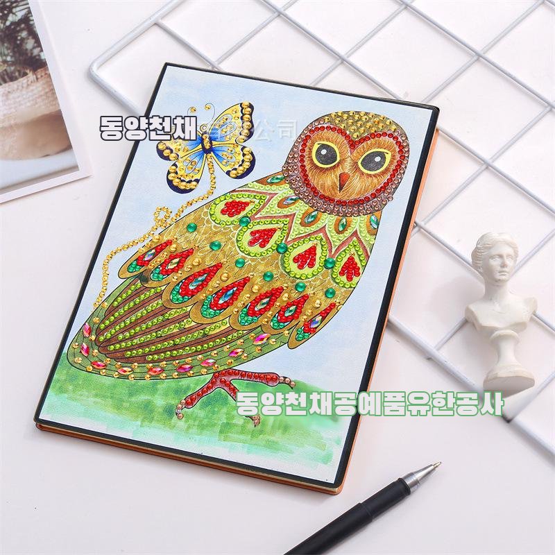 다이아몬드 그림 공책 핸드메이드 큐빅 비즈니스 다이어리 베스트셀러 글씨본