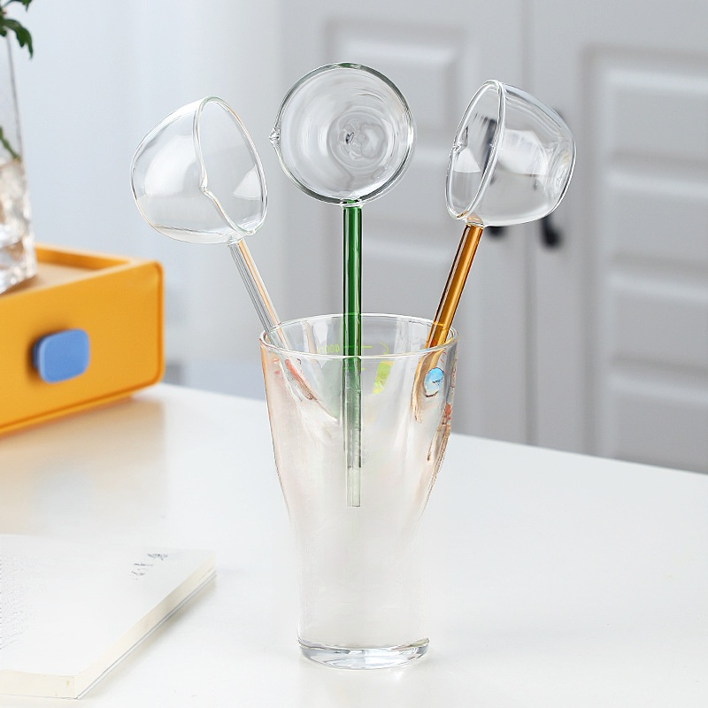 耐熱ガラス製ロングスプーン