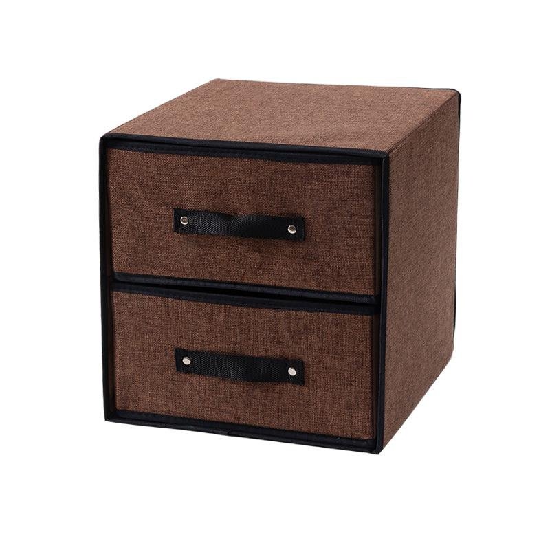 Fabric drawer storage box
