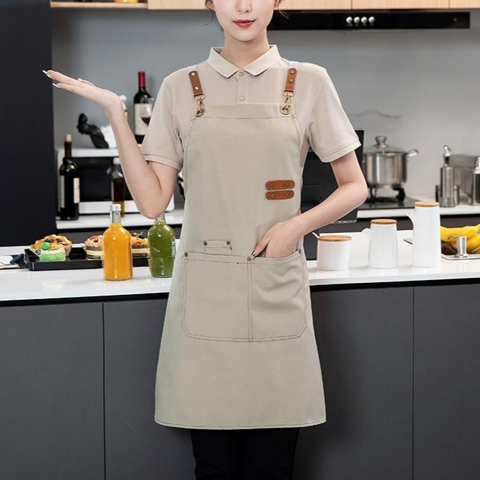 女士防水帆布圍裙