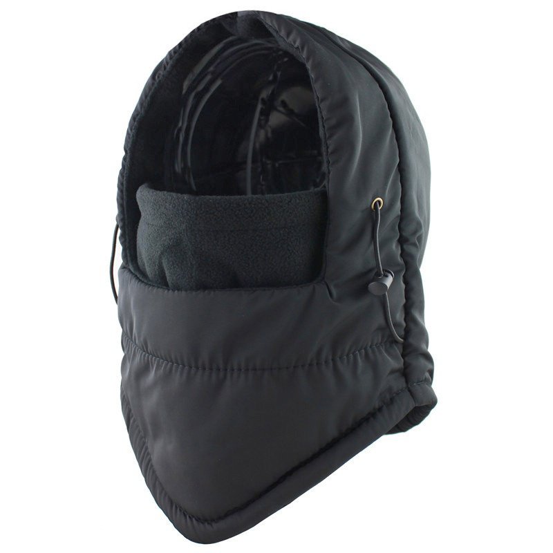 Fleece-Kapuze für Wandern Camping und Wintersport