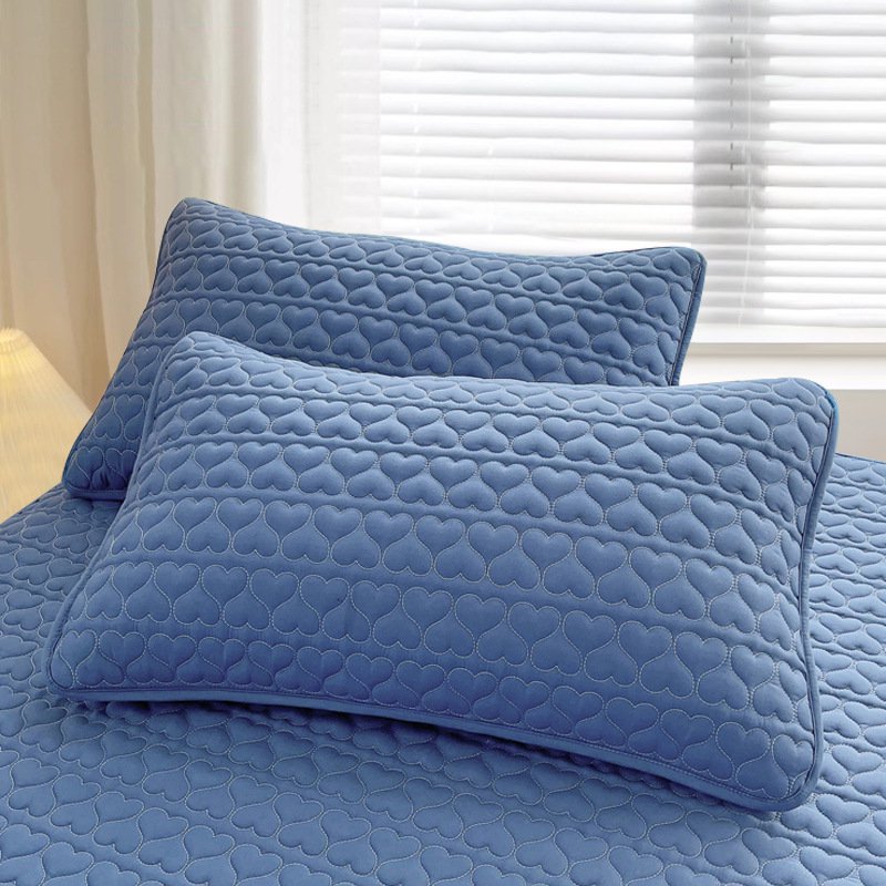 Wear resistant pillow core, pillow cover, pillow towel