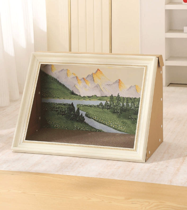 四季通用油畫相框貓窩