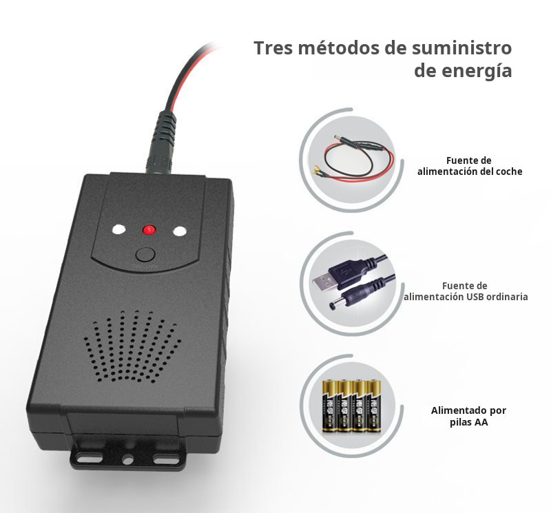 Dispositivo ultrasónico antiratas para autos modernos