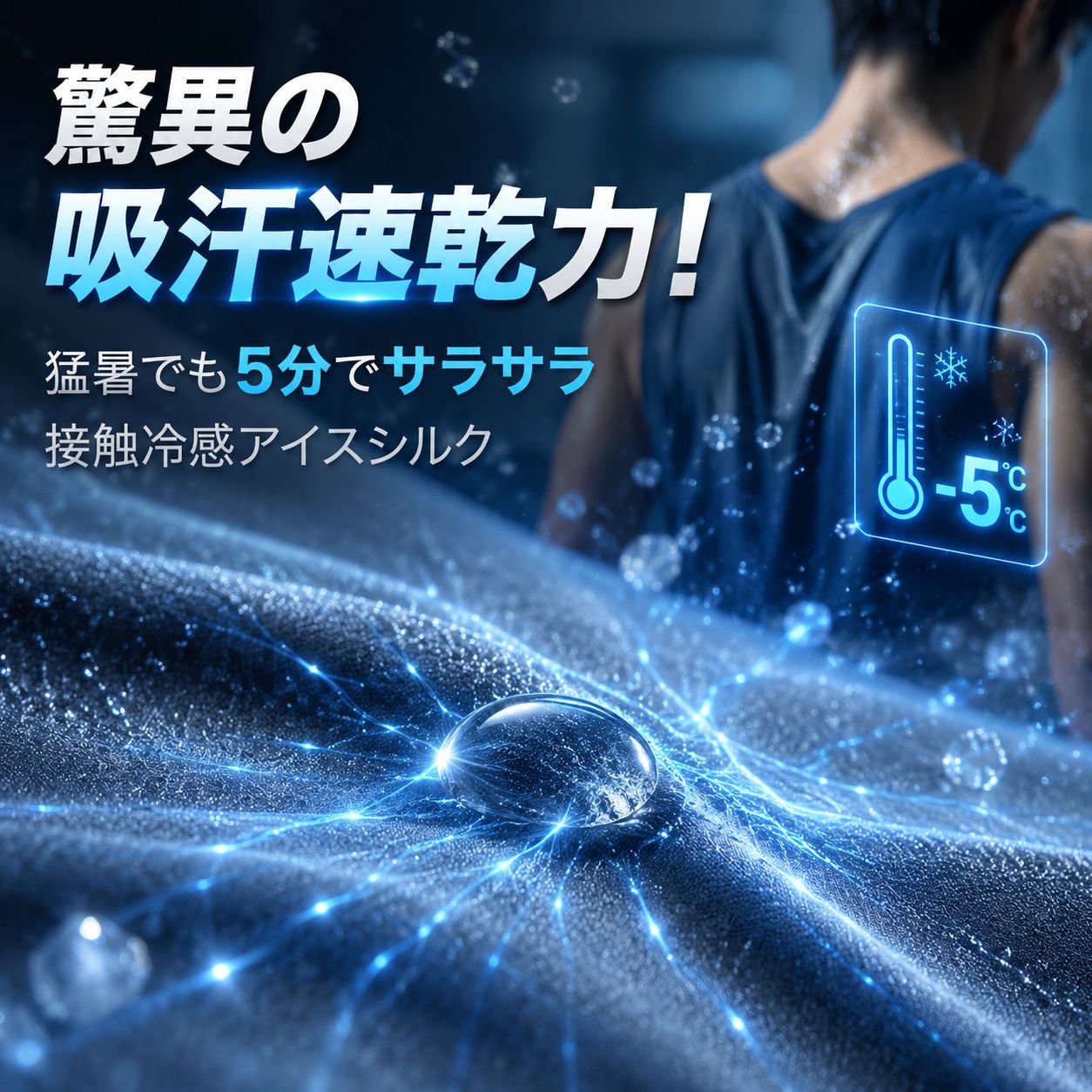 通気速乾バスケウェア 夏ノースリーブ ワイドショーツ アイスシルクセット