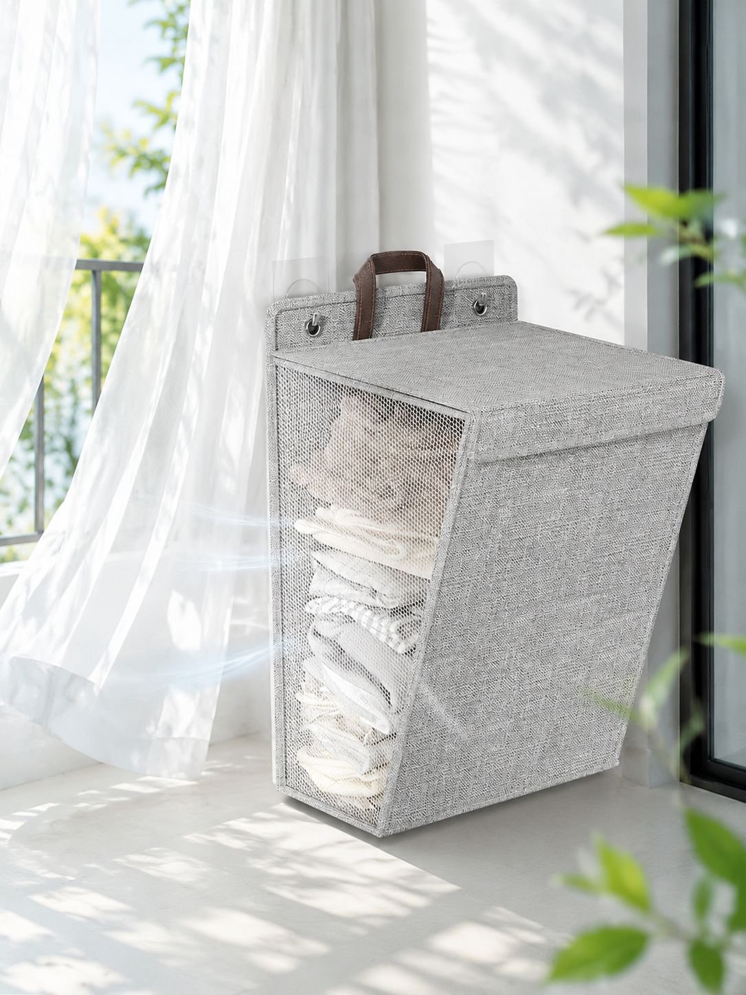 Modern Storage Solution with Portable Basket