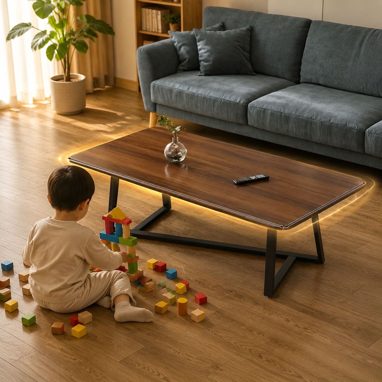 おしゃれなオフィス用ティーテーブルの天板
