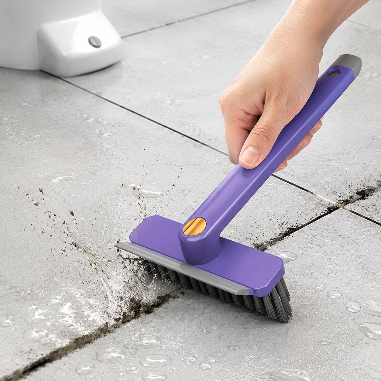 Multifunctional Bathroom Gap Cleaning Brush