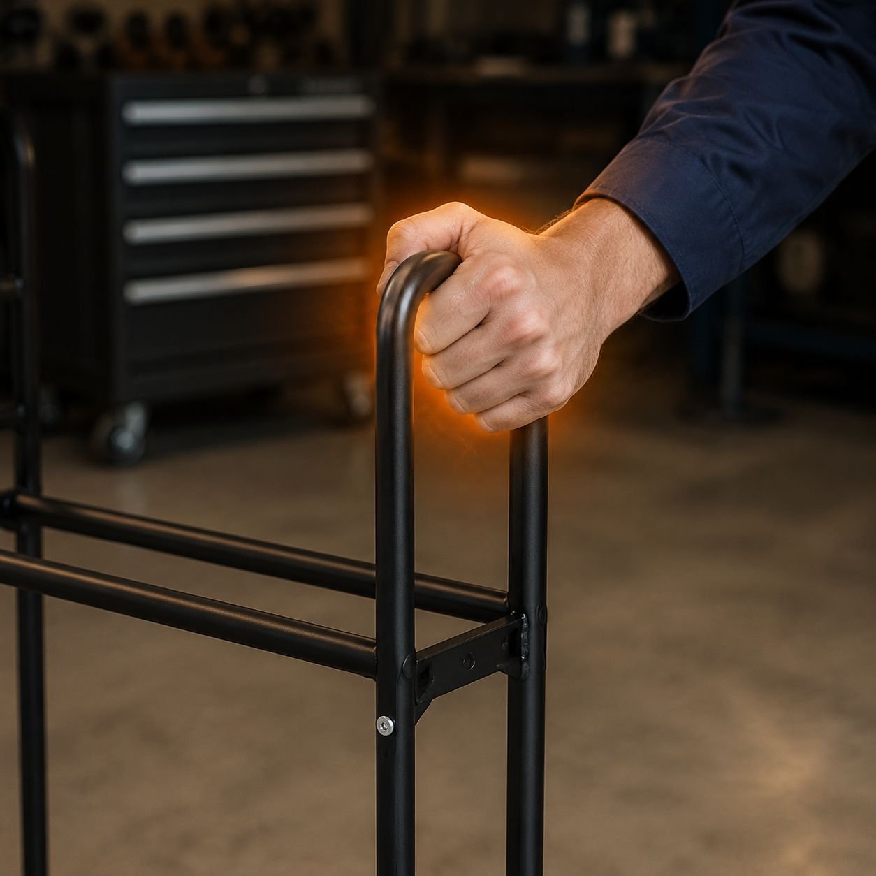 Easy to assemble tire rack for 8 tires