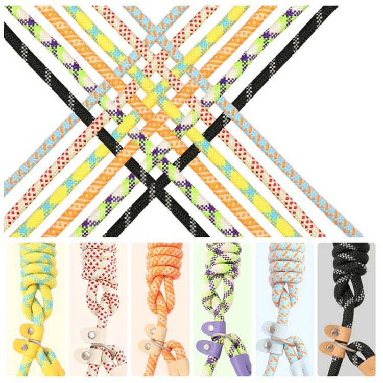 Non-Force Anti-Explosion Nylon Braided Dog Leash