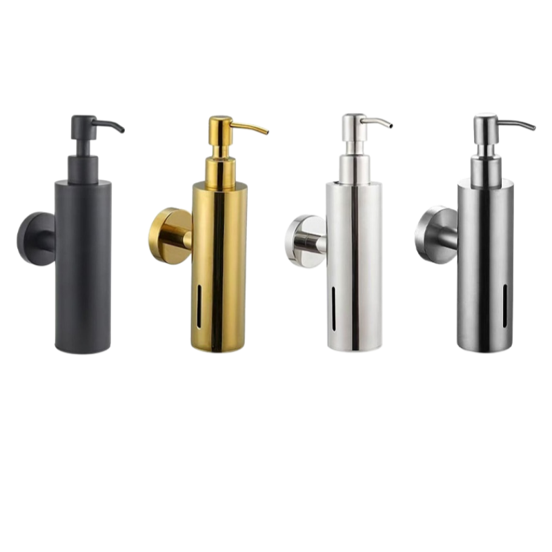 Ruční dávkovač mýdla z nerezové oceli do koupelny