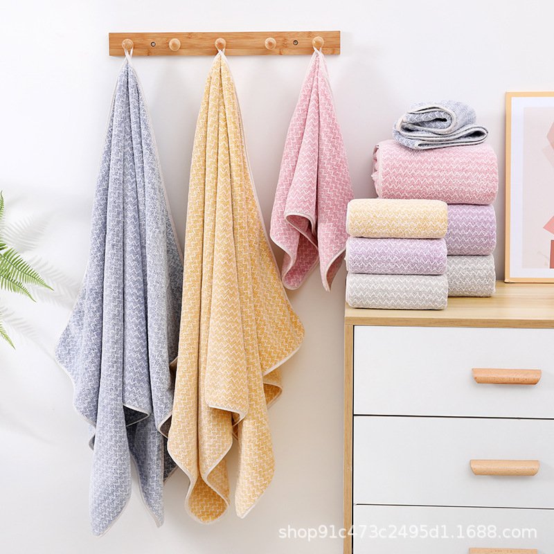 Thickened Microfiber Coral Fleece Towel
