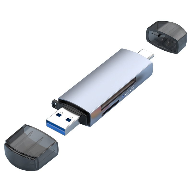 tf/sd 카드 리더기 다기능 휴대폰 카메라용 typec/usb 포트 3.0 애플 포트 카드 리더기