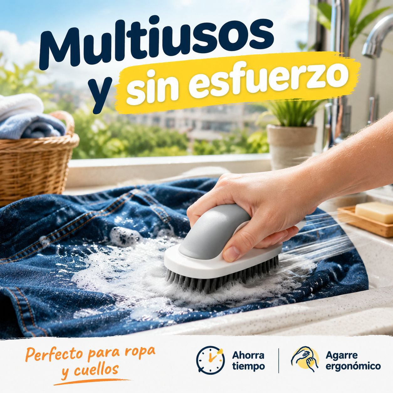 Cepillo de zapatos portátil multifuncional