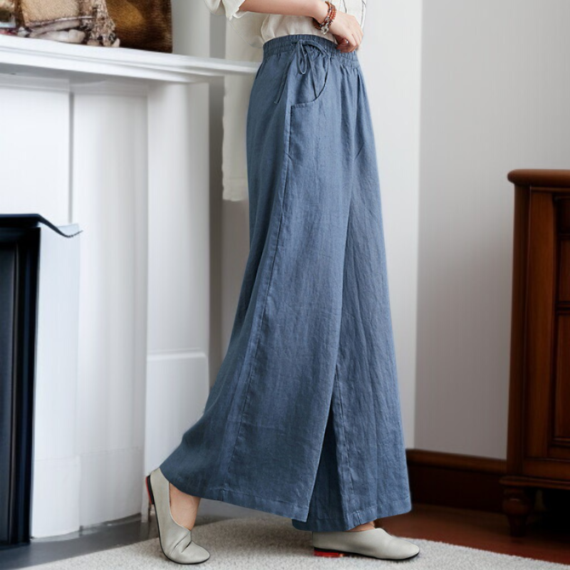 여름에 어울리는 시원한 와이드 팬츠